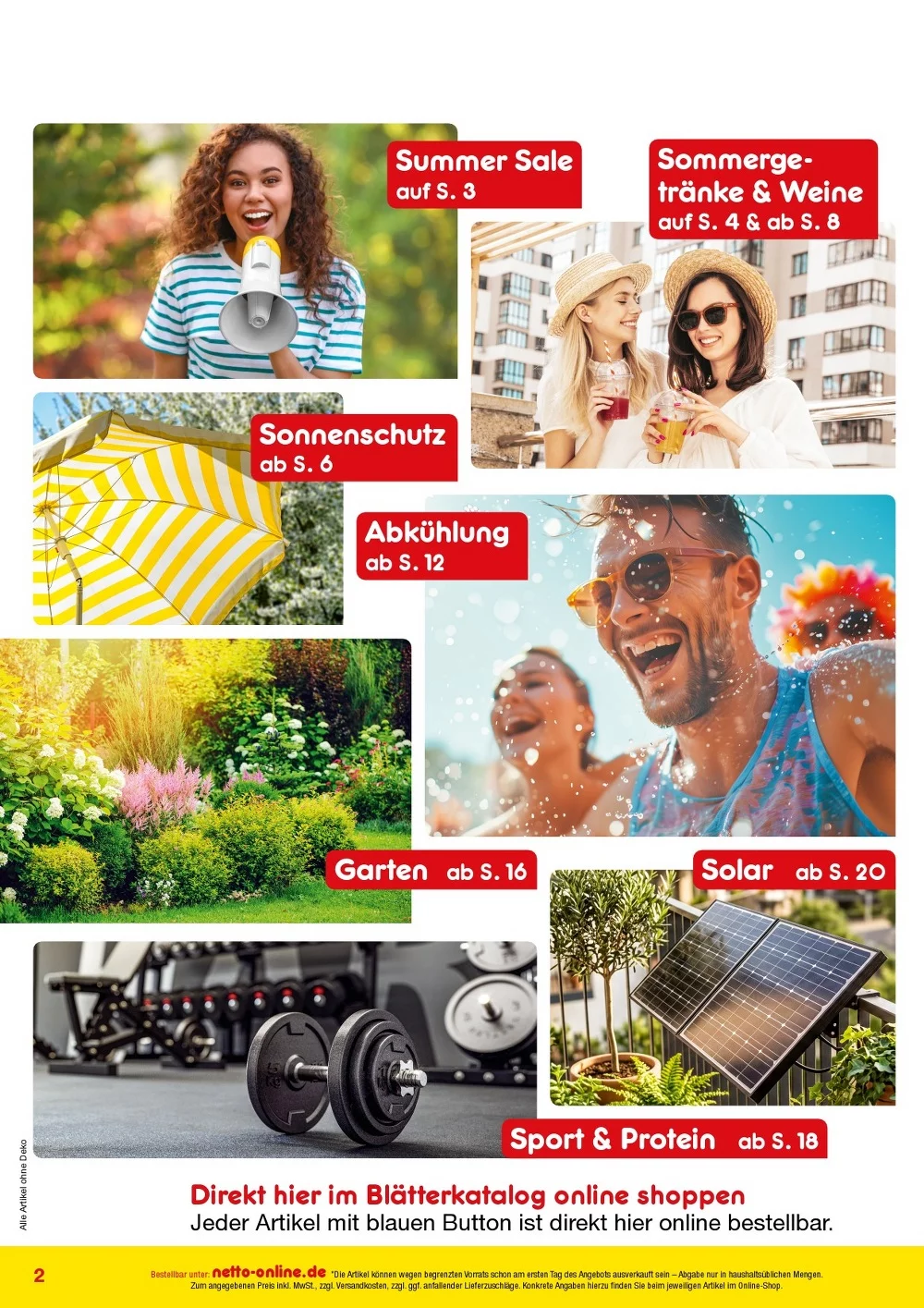 netto marken prospekt Bestellmagazin august 2
