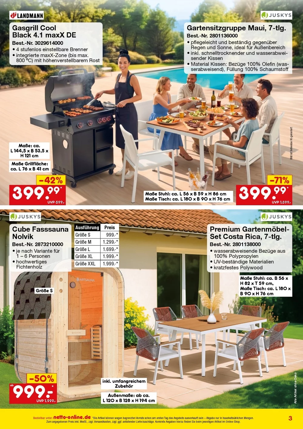 netto marken prospekt Bestellmagazin august 3