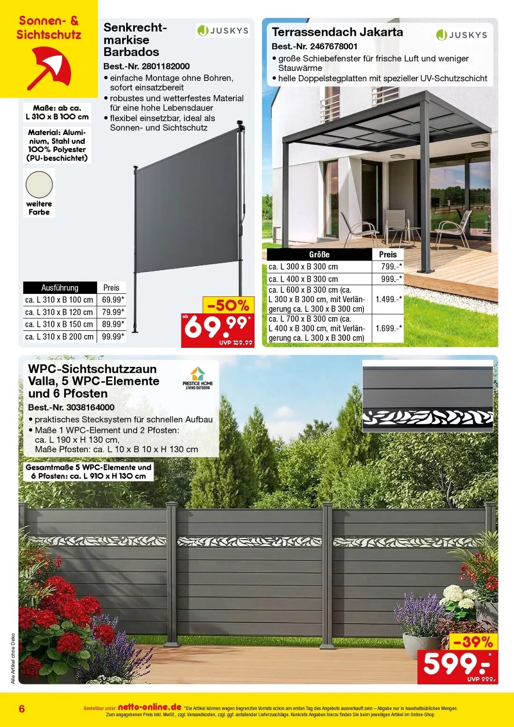 netto marken prospekt Bestellmagazin august 6