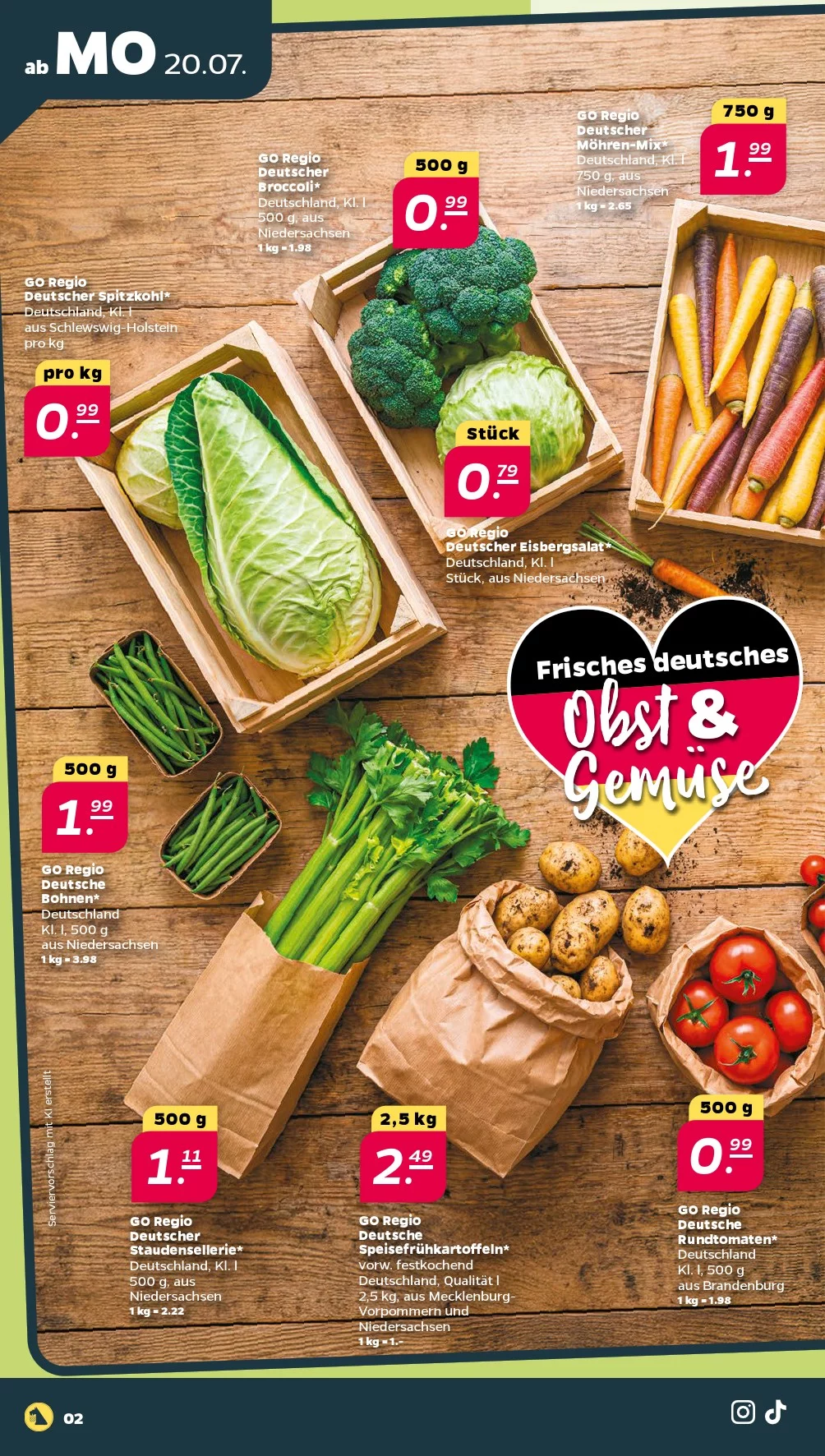 Netto Prospekt ab 03.08.2026 Angebote Blättern 2 netto prospekt juli 20 25 2