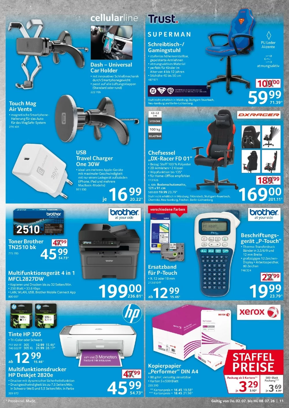 selgros nonfood prospekt juli 2 8 11