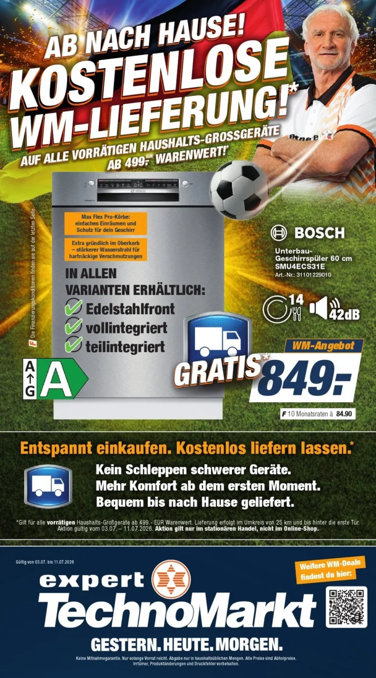 Prospekterst 5 technomarkt prospekt kw-28