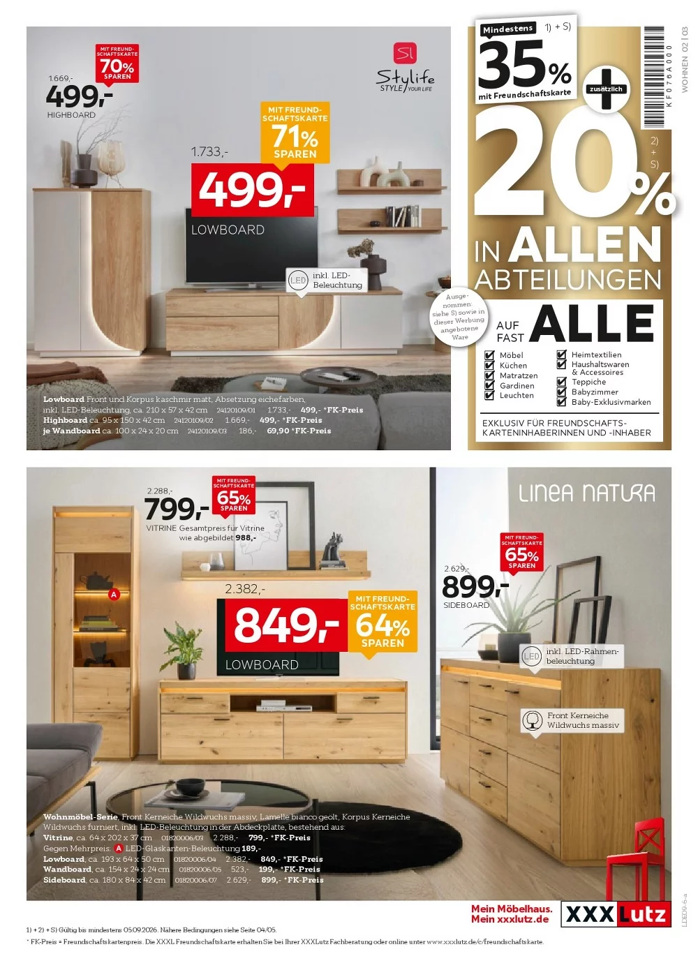 XXXLutz Prospekt ab 21.09.2026 Angebote Blättern 3 xxxlutz prospekt august 24 29 3