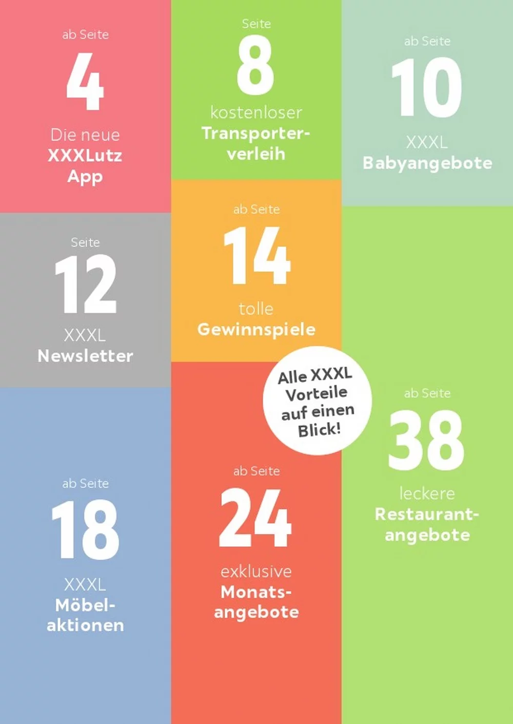 XXXLutz Prospekt ab 27.07.2026 Angebote Blättern 3 xxxlutz prospekt kw 31 32 3