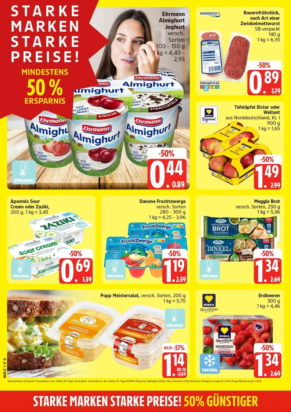 Edeka Prospekt Nord ab 03.08.2026 Angebote Blättern 2 EDEKA nord prospekt juli 20 25 2