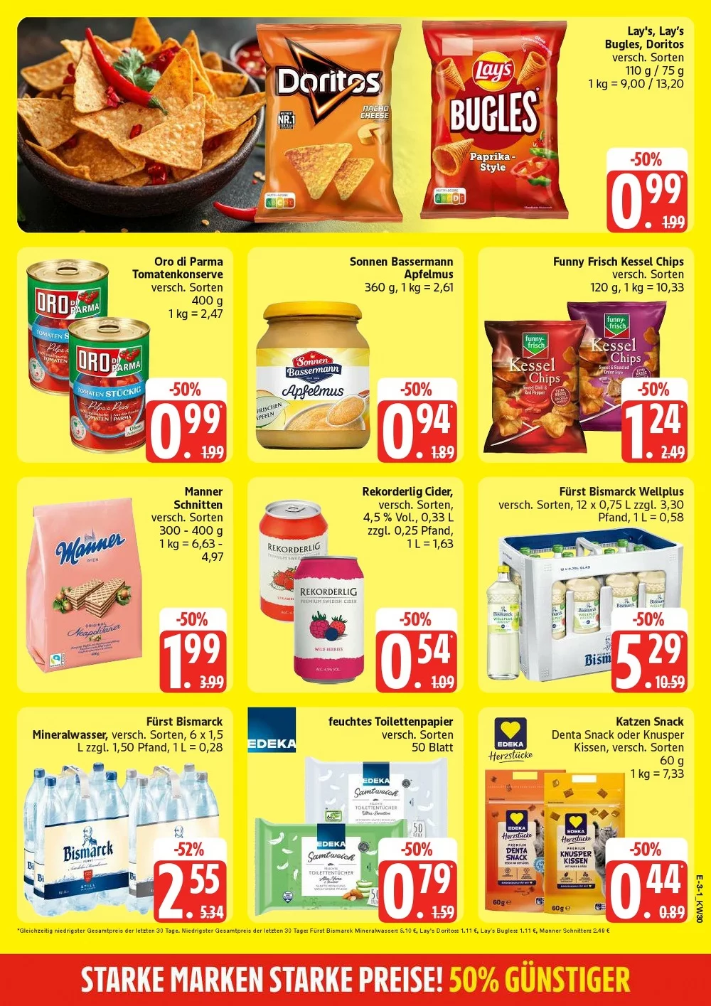 Edeka Prospekt Nord ab 03.08.2026 Angebote Blättern 3 EDEKA nord prospekt juli 20 25 3