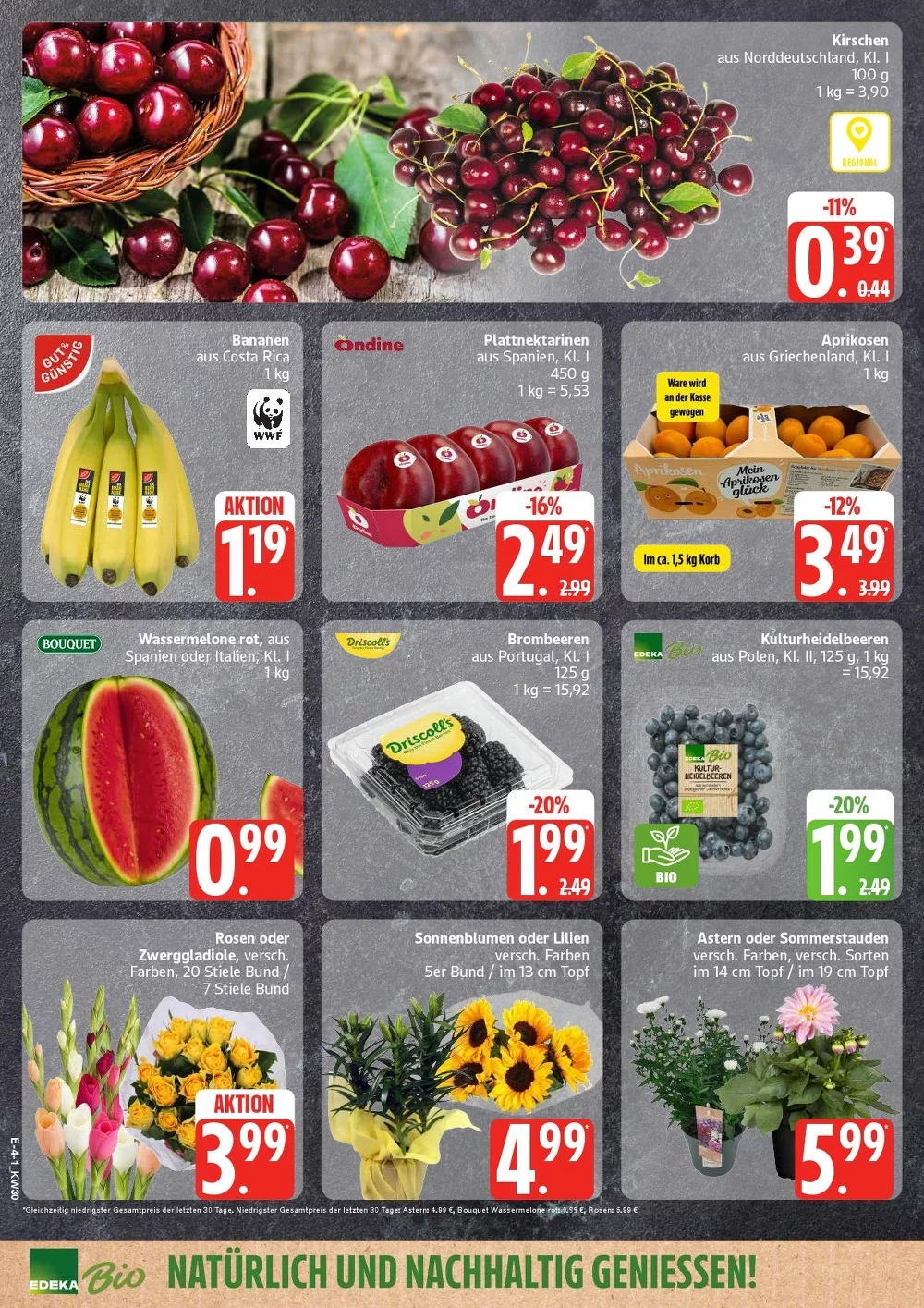 Edeka Prospekt Nord ab 03.08.2026 Angebote Blättern 4 EDEKA nord prospekt juli 20 25 4