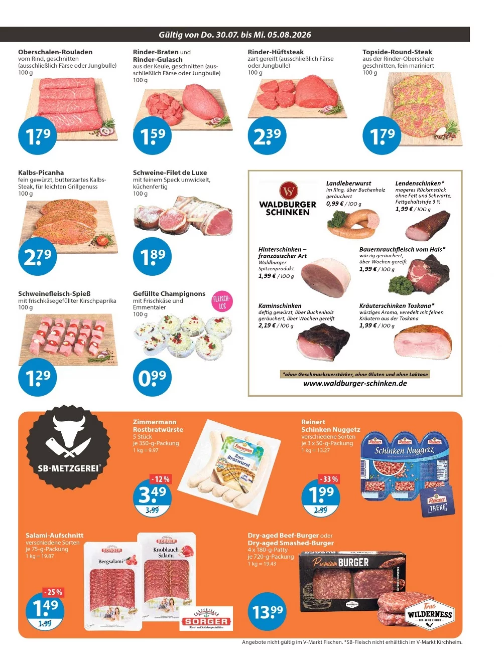 V Markt prospekt juli 30 august 5 3