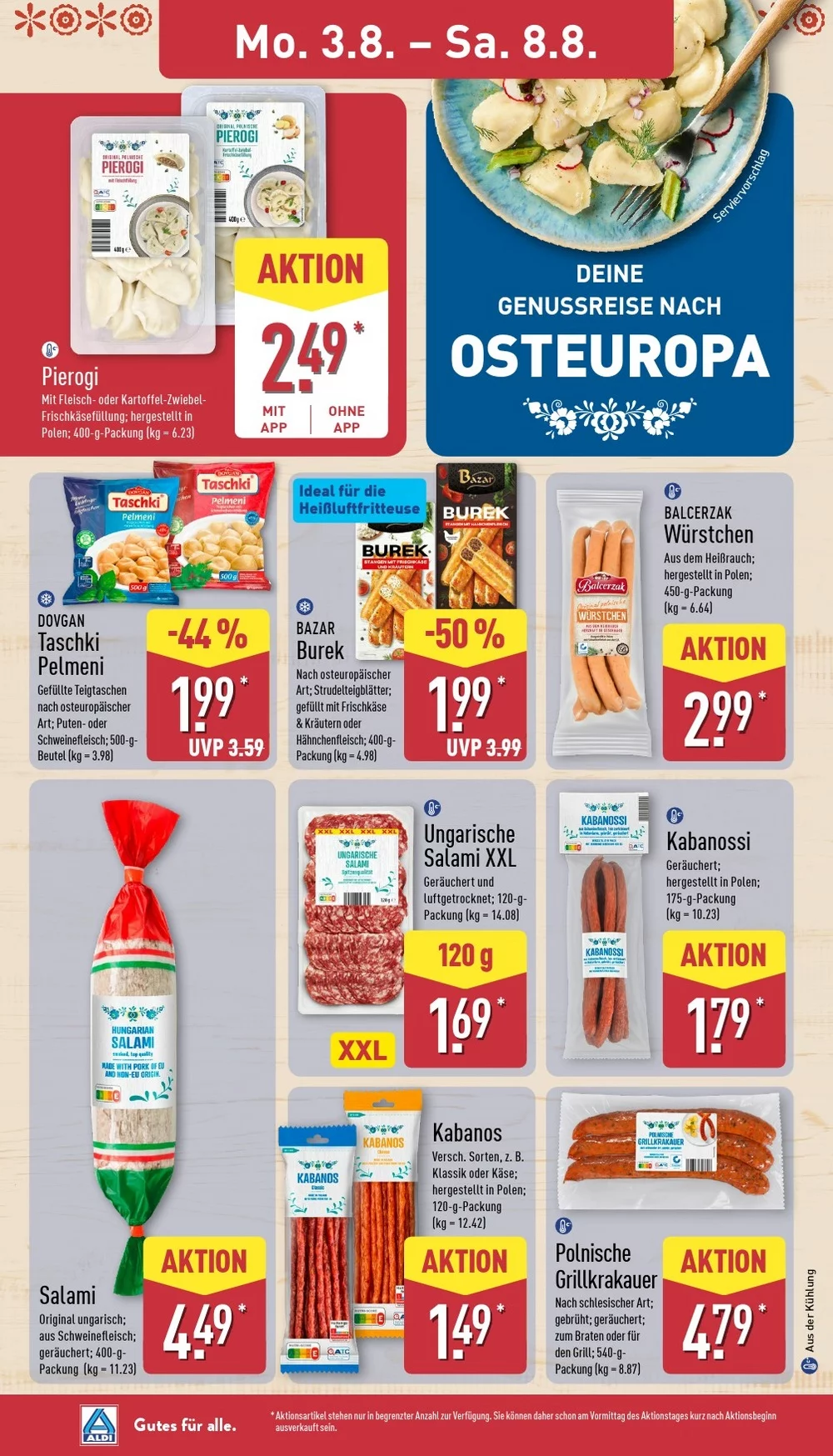 aldi nord prospekt august 3 8 10