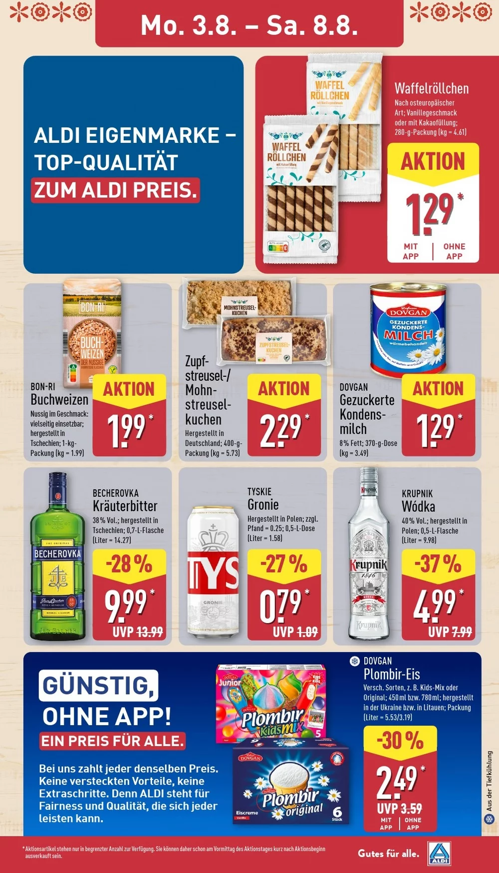 aldi nord prospekt august 3 8 11