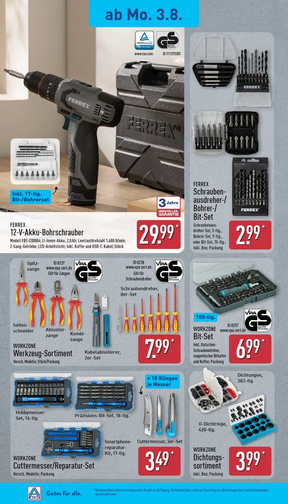 aldi nord prospekt august 3 8 14