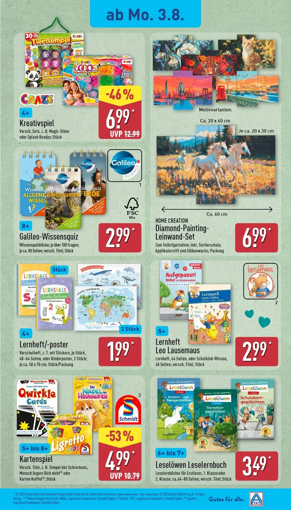 aldi nord prospekt august 3 8 17