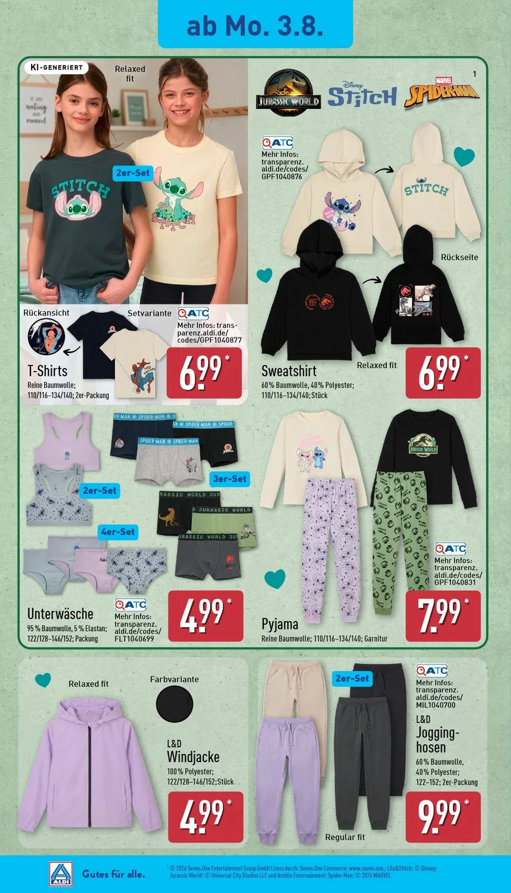 aldi nord prospekt august 3 8 18