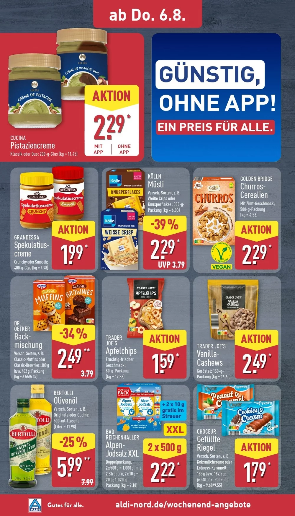 aldi nord prospekt august 3 8 30