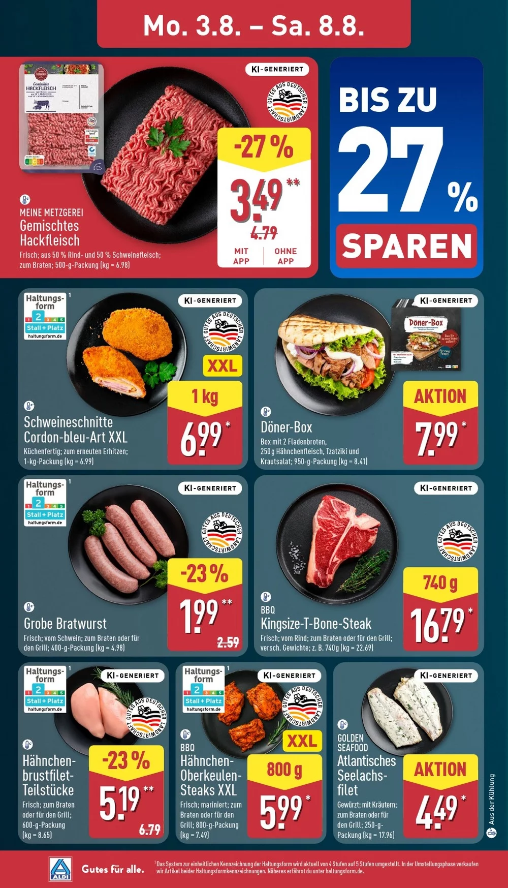 Aldi Nord Prospekt ab 03.08.2026 Angebote Blättern 4 aldi nord prospekt august 3 8 4