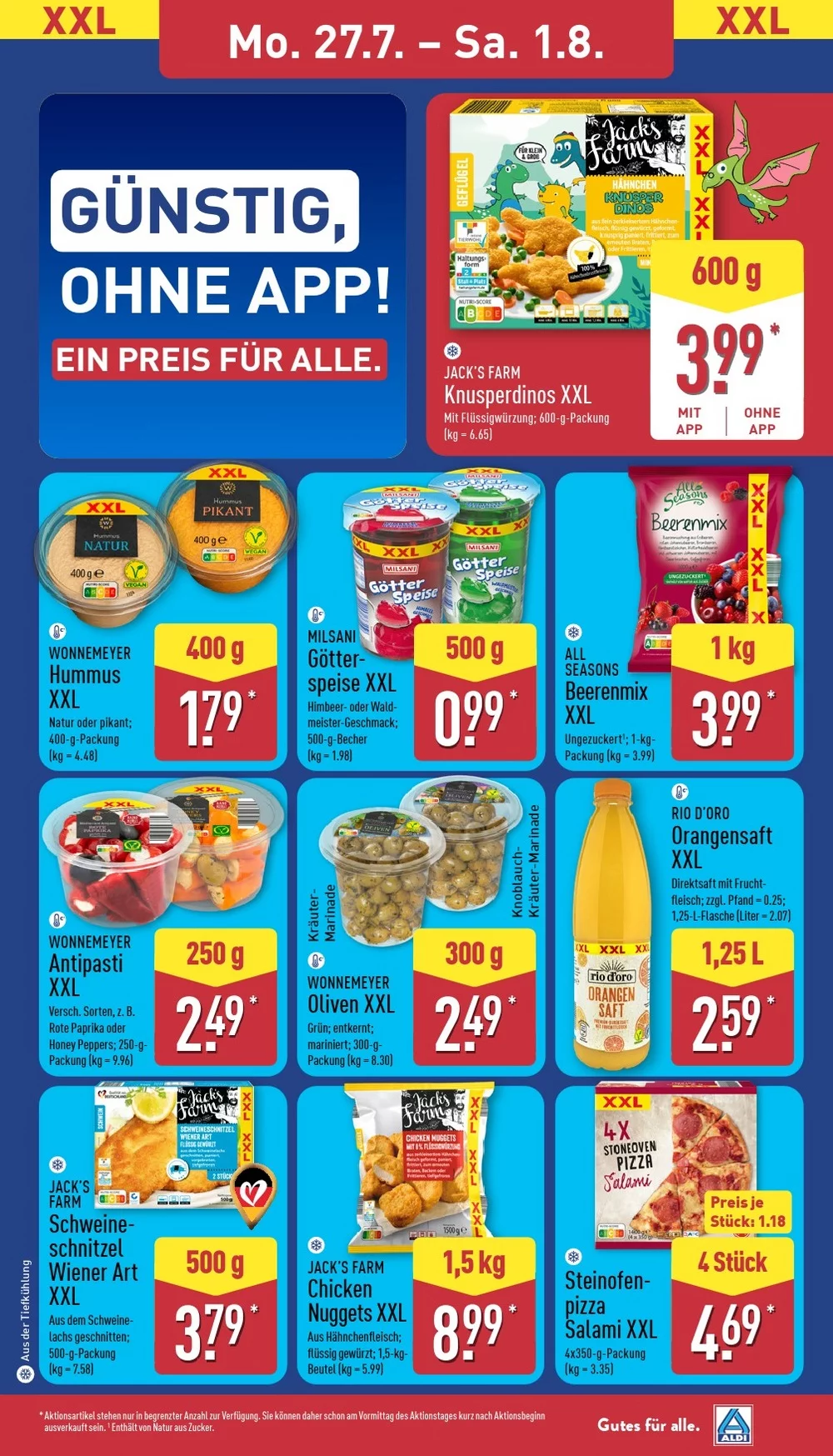 aldi nord prospekt juli 27 august 1 11