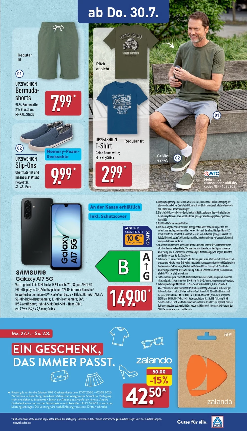 aldi nord prospekt juli 27 august 1 25