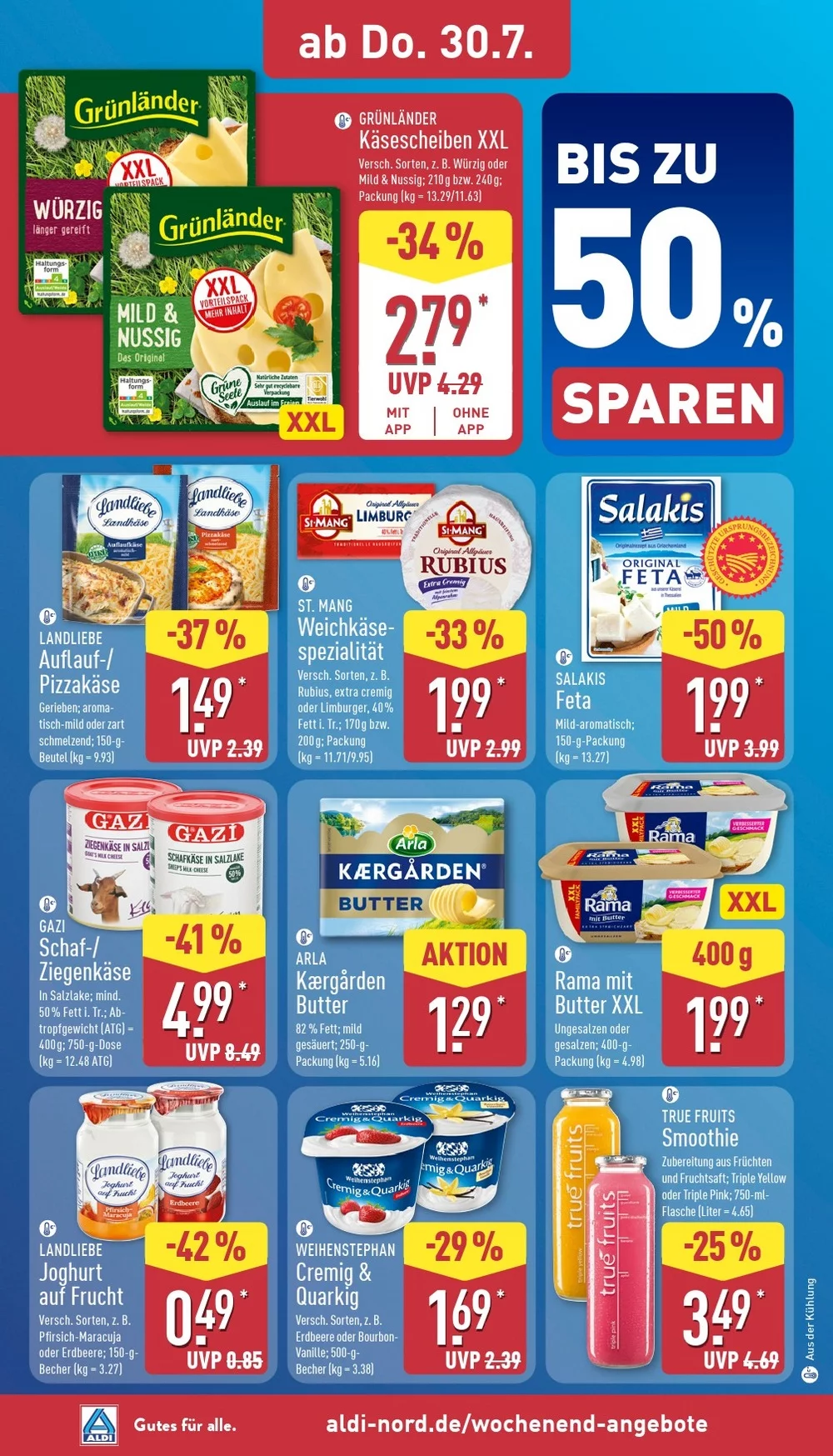 aldi nord prospekt juli 27 august 1 34