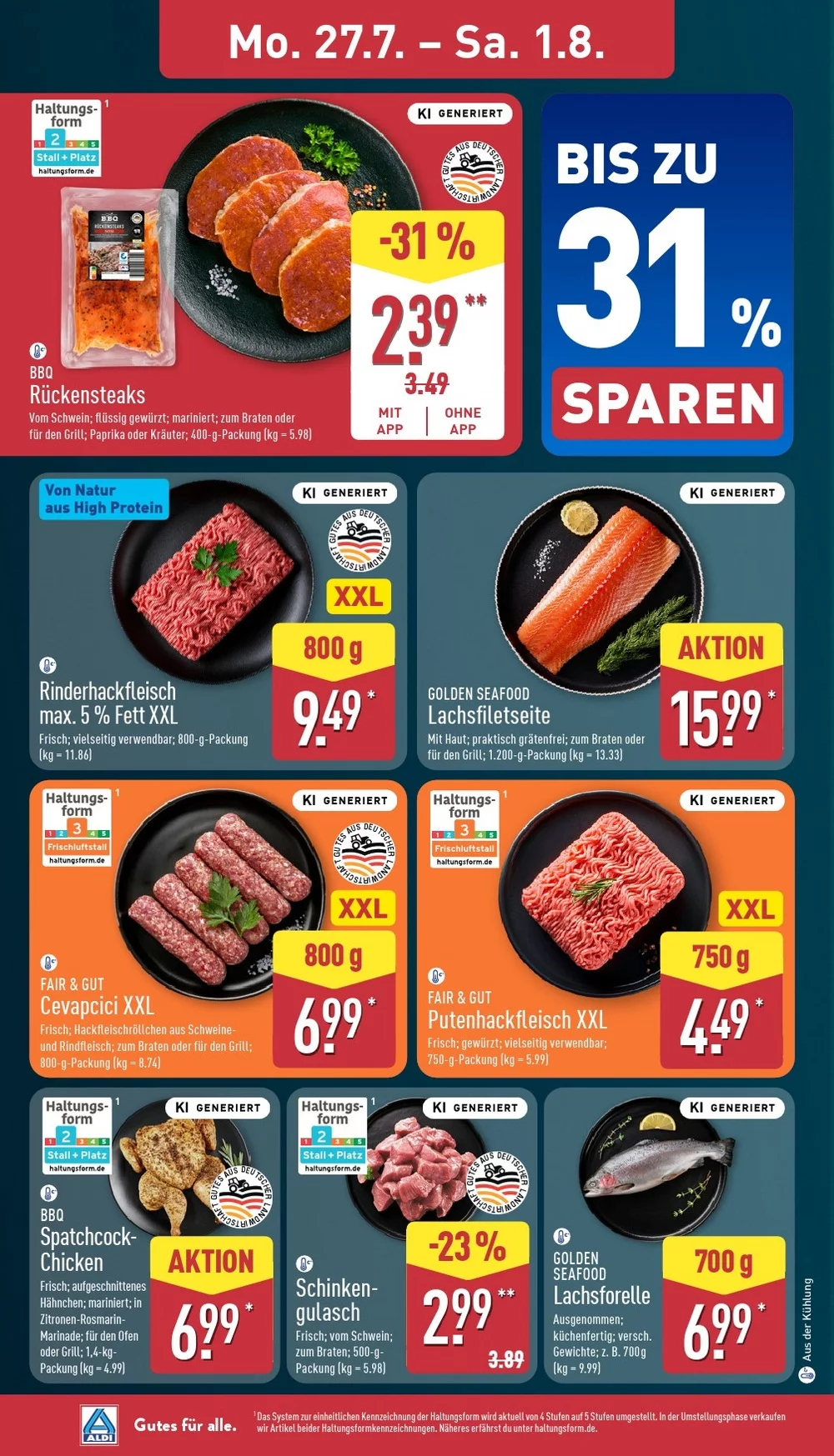 aldi nord prospekt juli 27 august 1 6