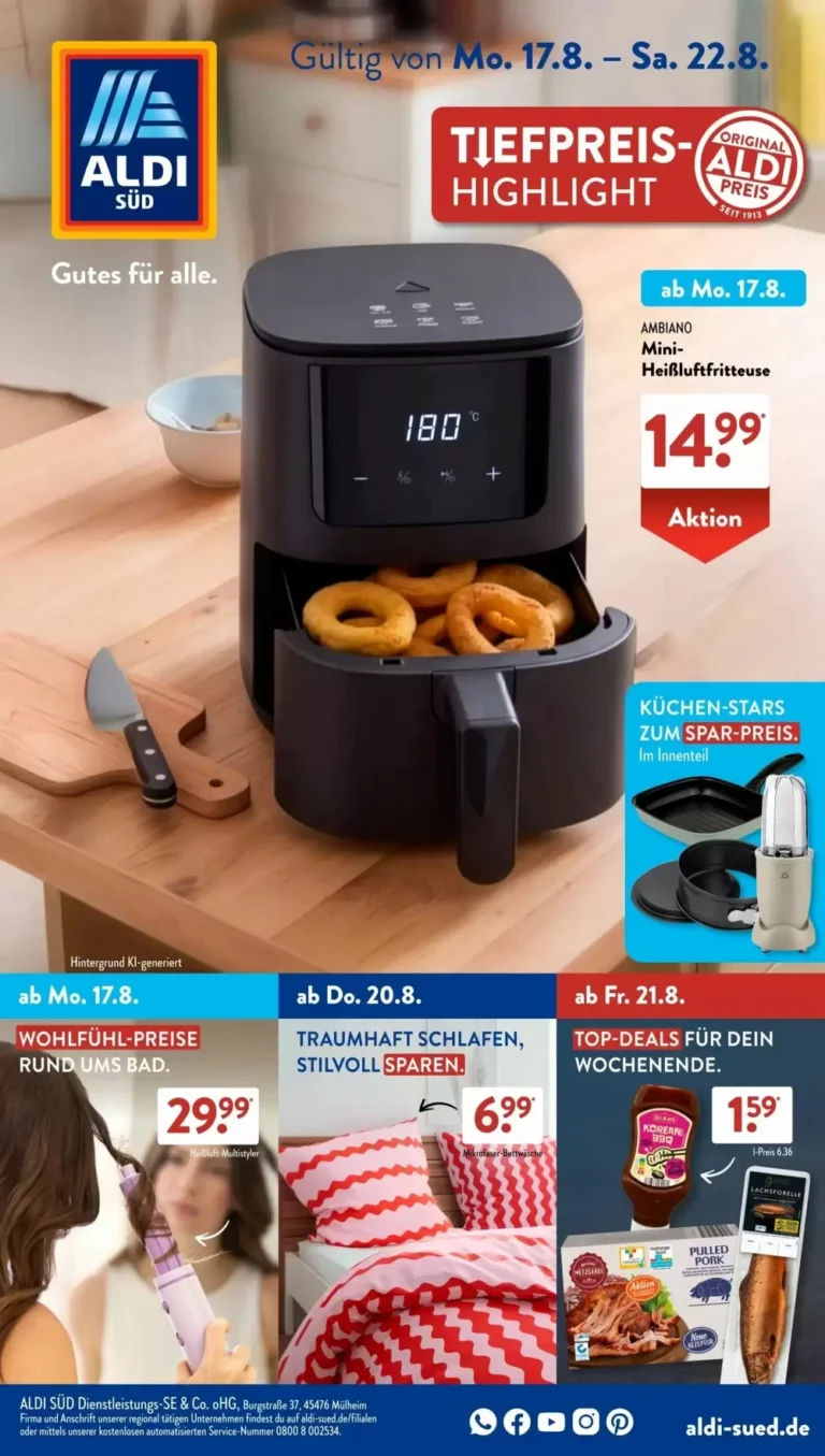 Prospekterst 2 aldi süd prospekt kw-32