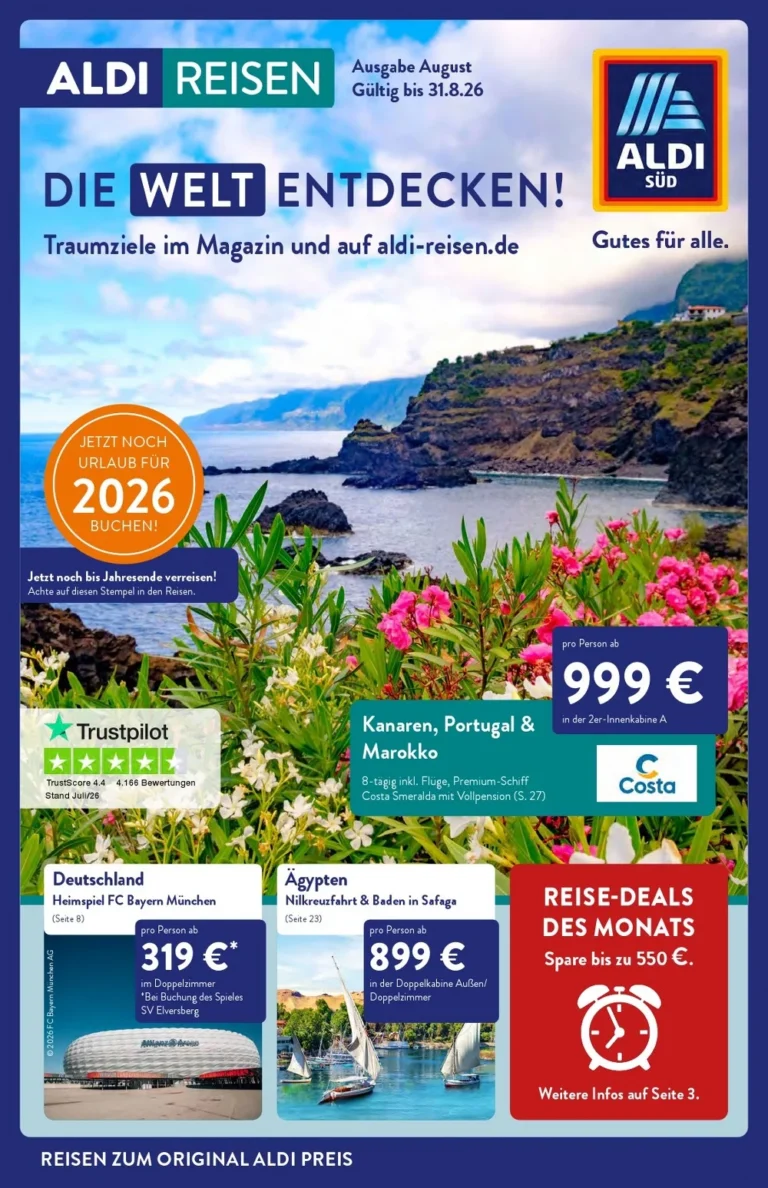 Prospekterst 1 aldi süd reisen prospekt august