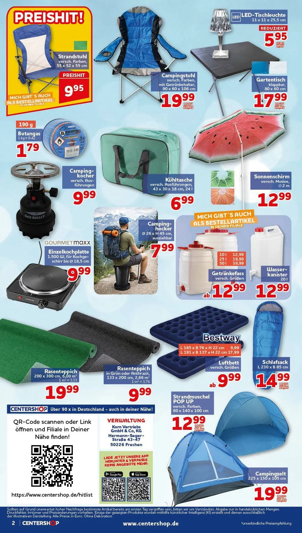 Centershop Prospekt Neu ab 03.08.2026 nächste Woche Blättern 2 center shop prospekt juli 20 25 2