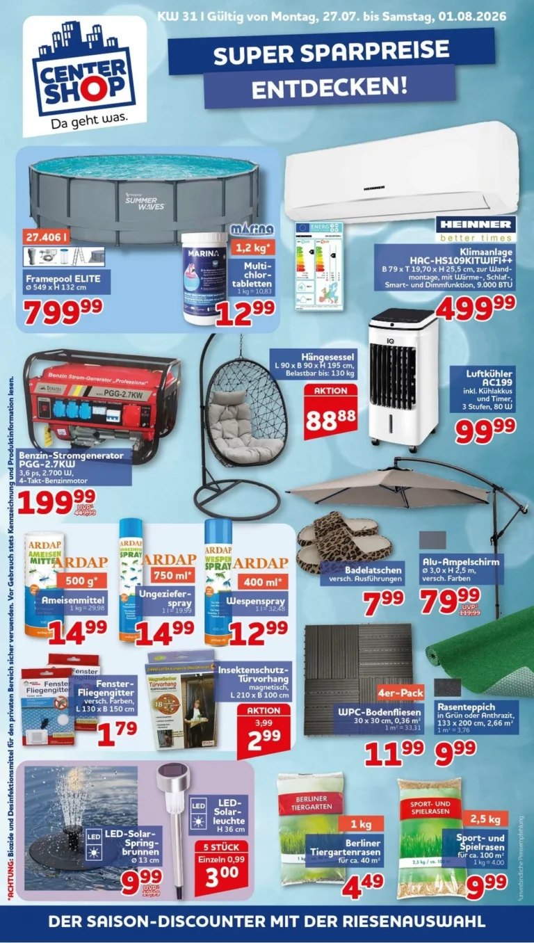 center shop prospekt kw-31