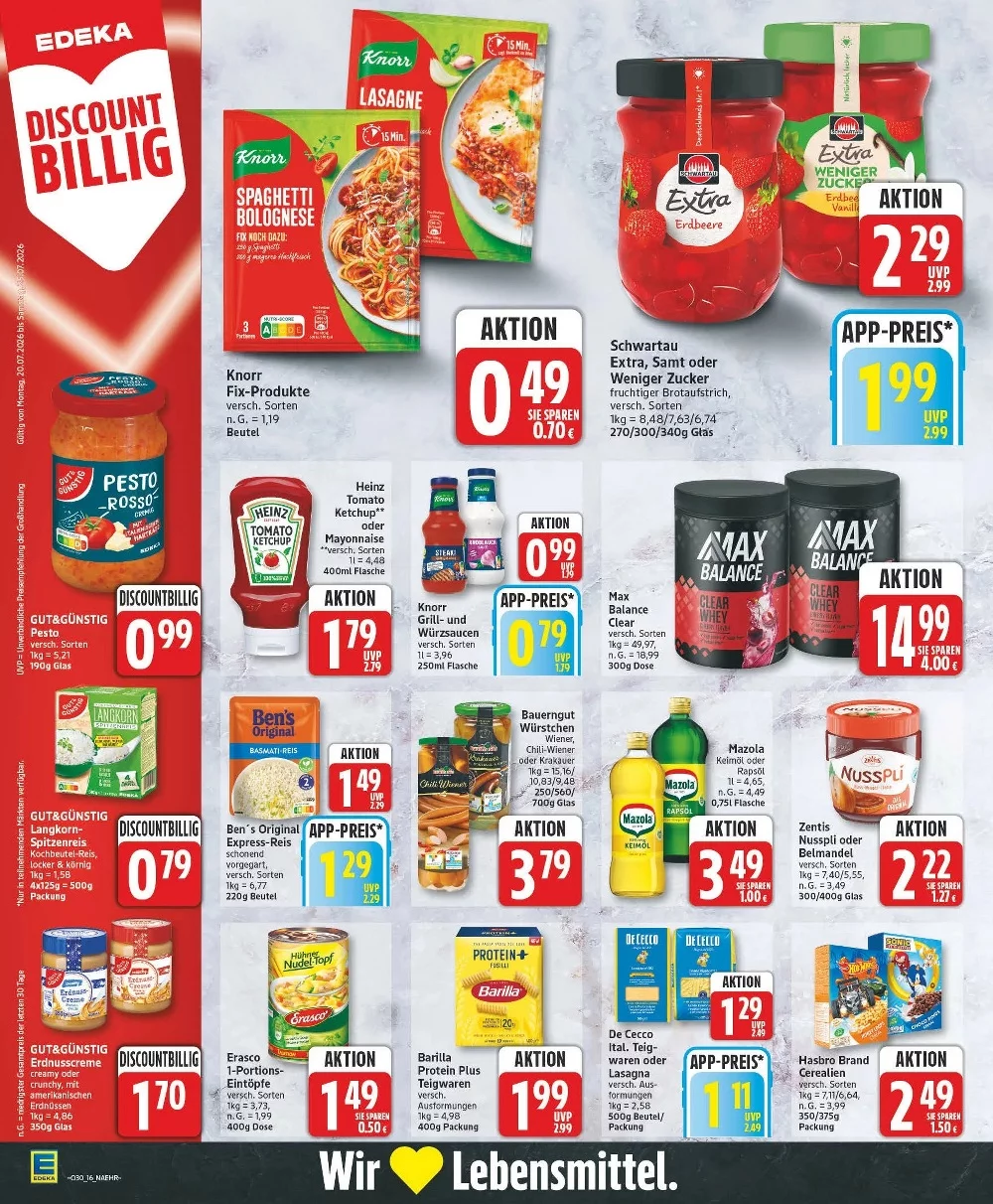 edeka prospekt juli 20 25 16 2