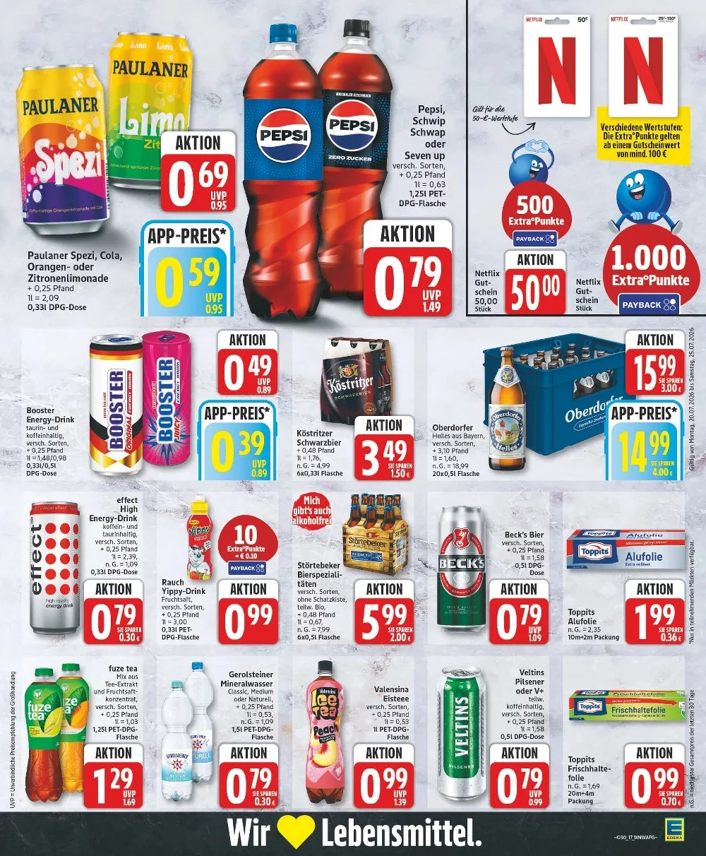 edeka prospekt juli 20 25 17 2