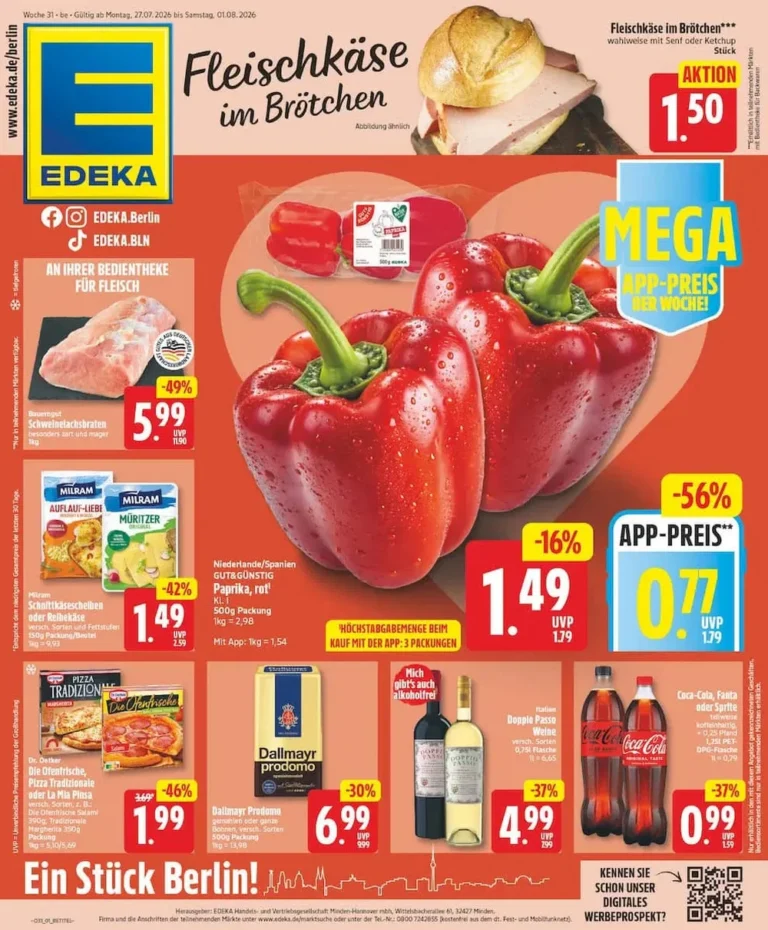 Prospekterst 18 edeka prospekt kw-31