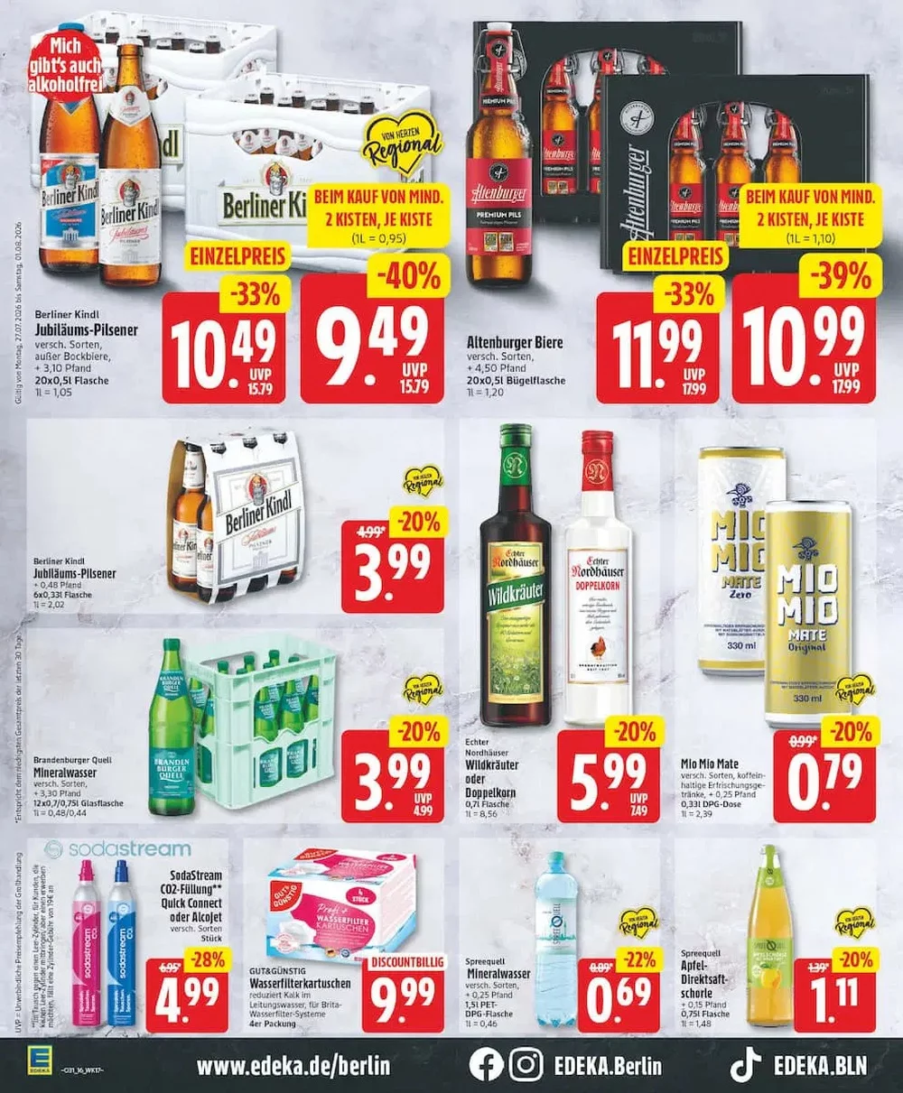 edeka prospekt juli 27 august 1 16