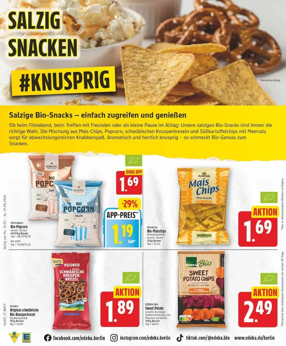 edeka prospekt juli 27 august 1 21