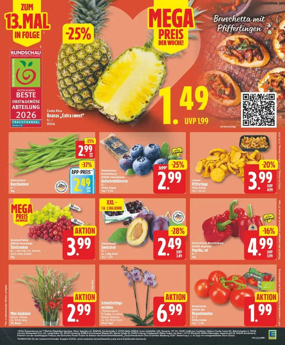 edeka prospekt juli 27 august 1 3