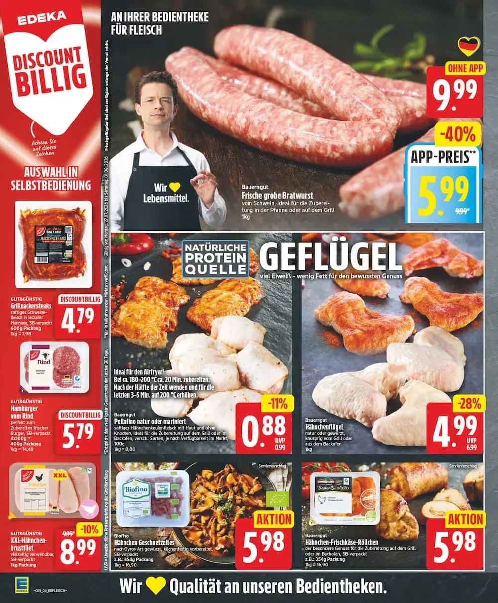 edeka prospekt juli 27 august 1 4