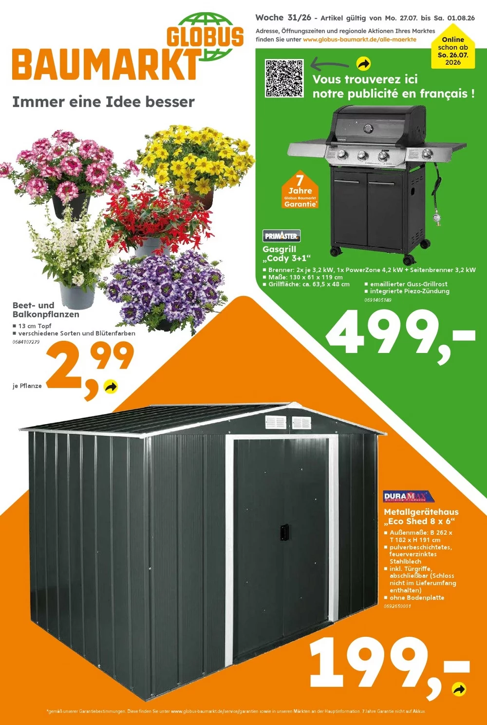 globus baumarkt prospekt kw-31
