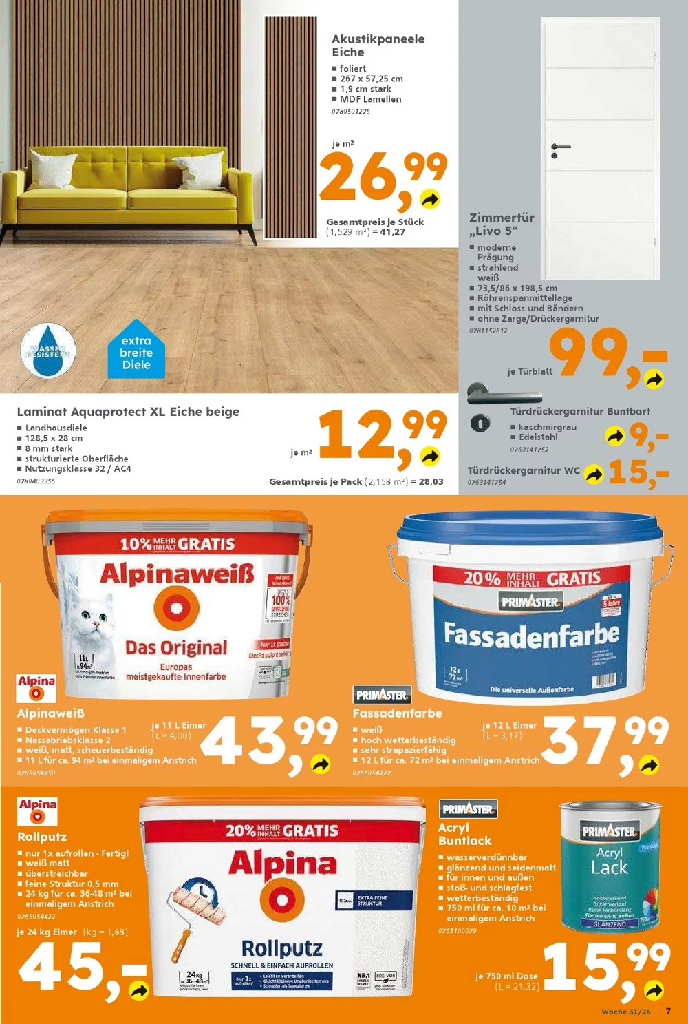 globus baumarkt prospekt juli 27 august 1 7