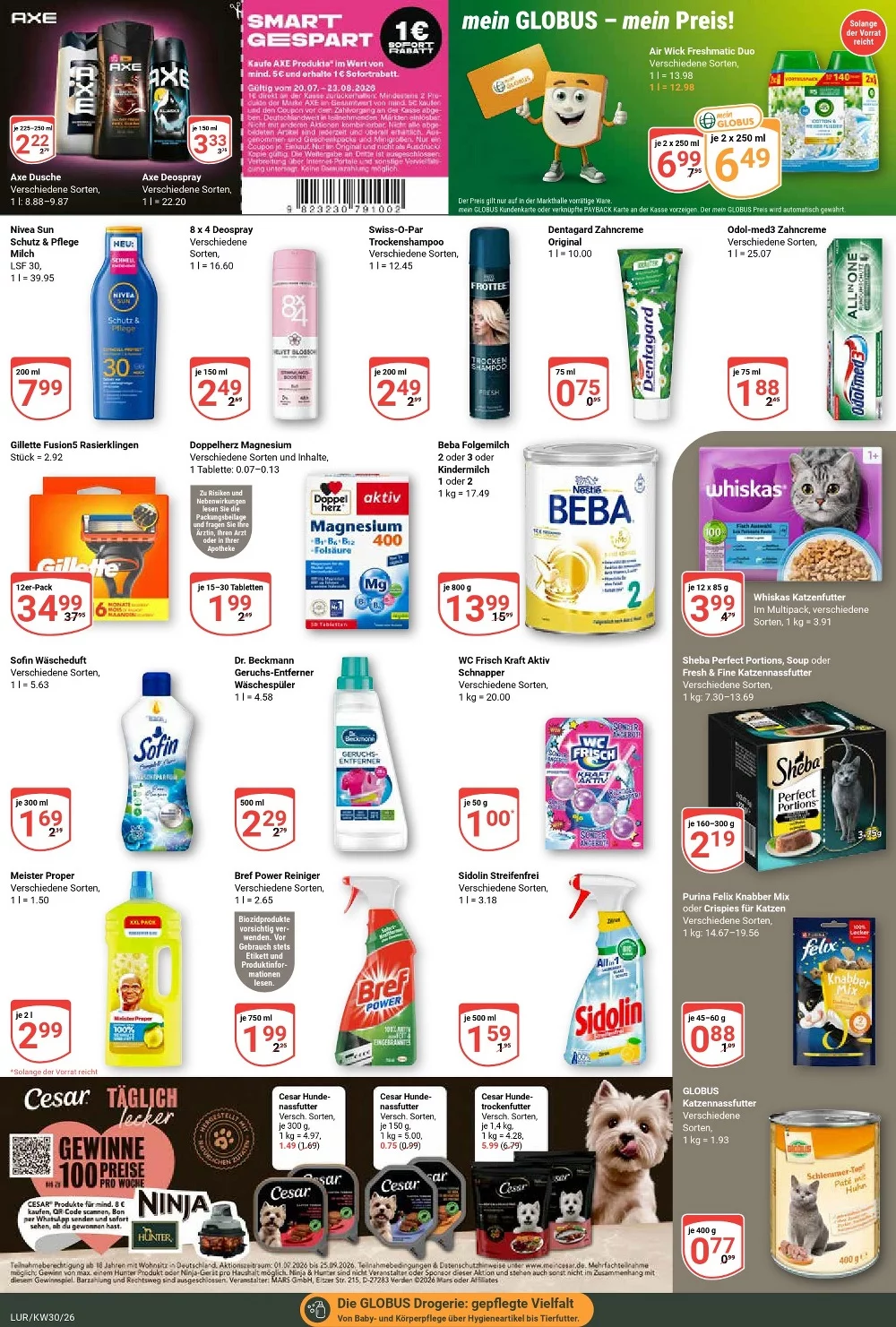 globus prospekt juli 20 25 20