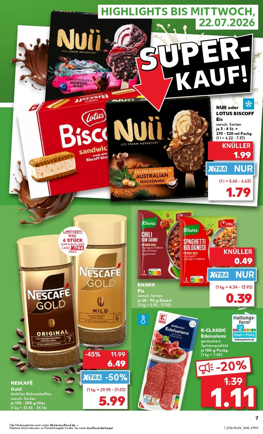 kaufland prospekt jili 20 25 7