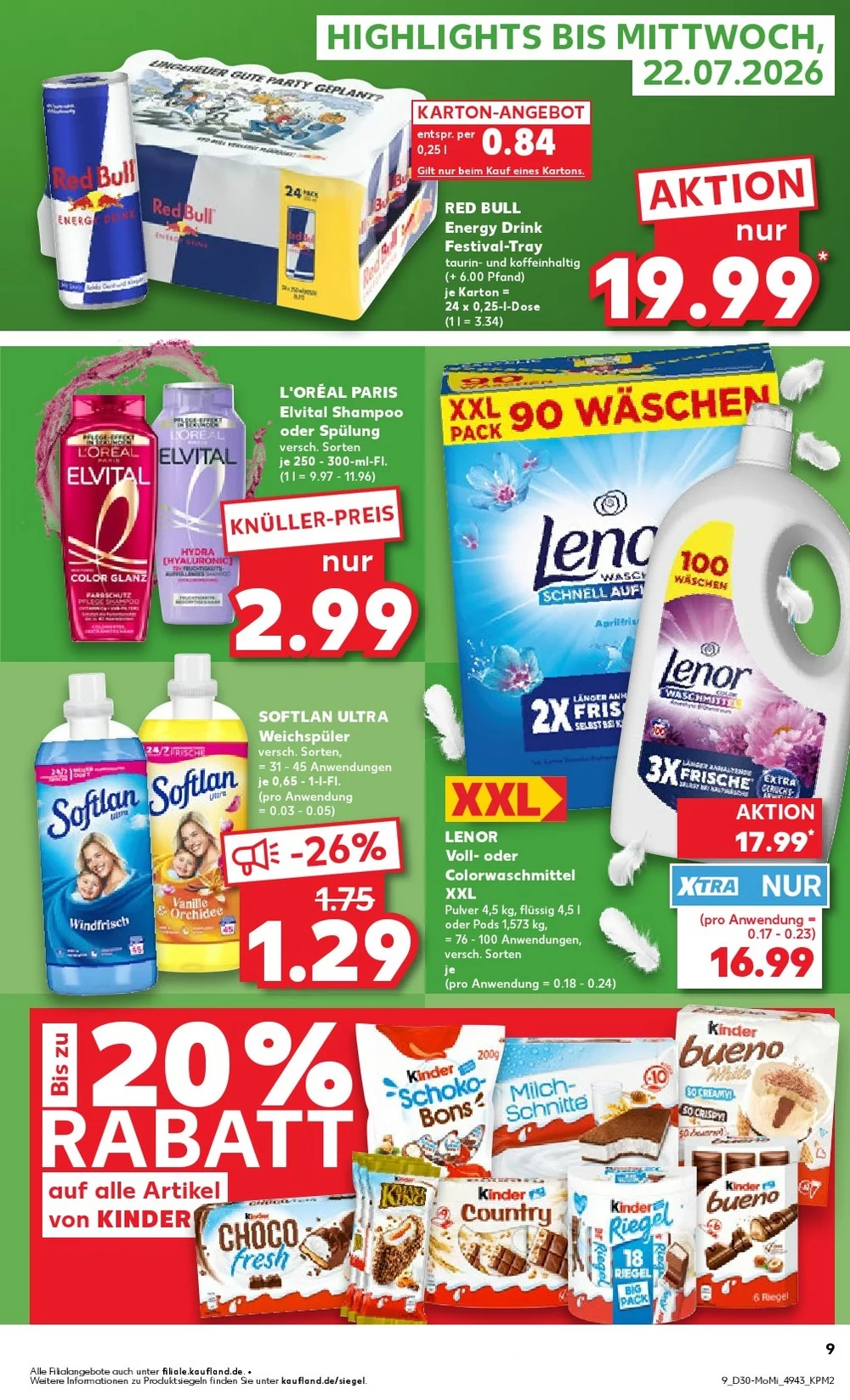 kaufland prospekt jili 20 25 9