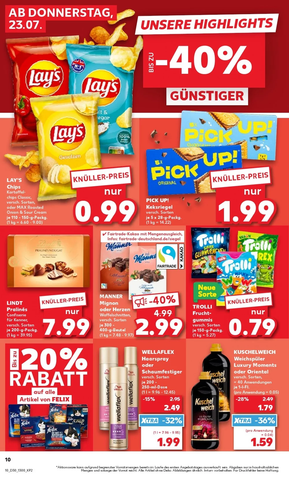 kaufland prospekt juli 23 29 10