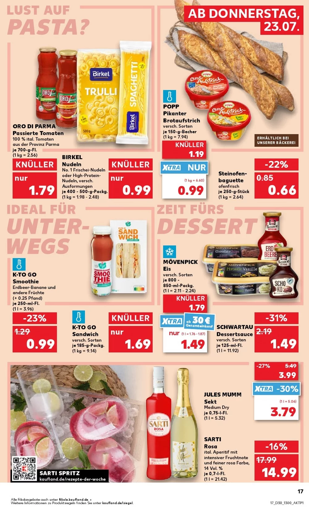 kaufland prospekt juli 23 29 17