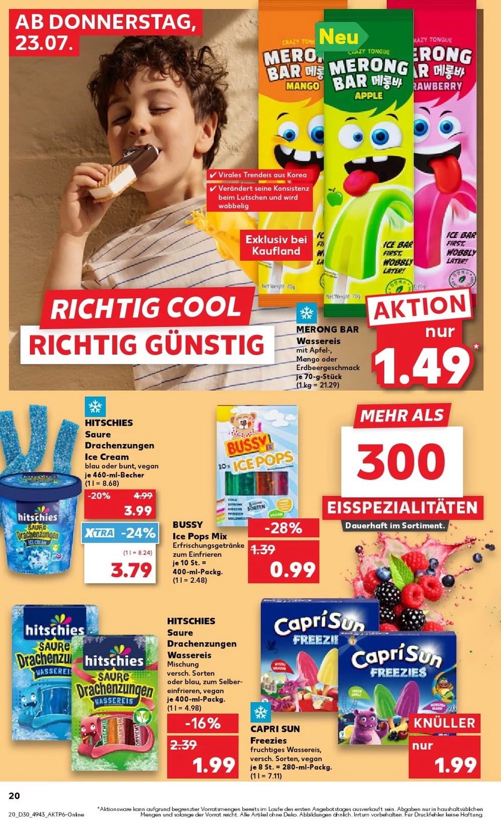 kaufland prospekt juli 23 29 20