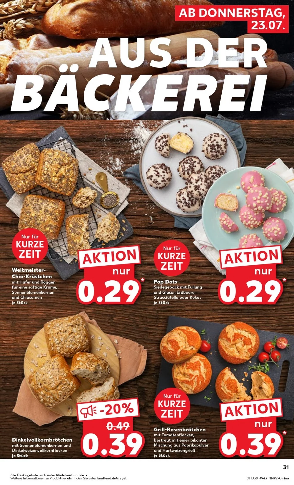 kaufland prospekt juli 23 29 31