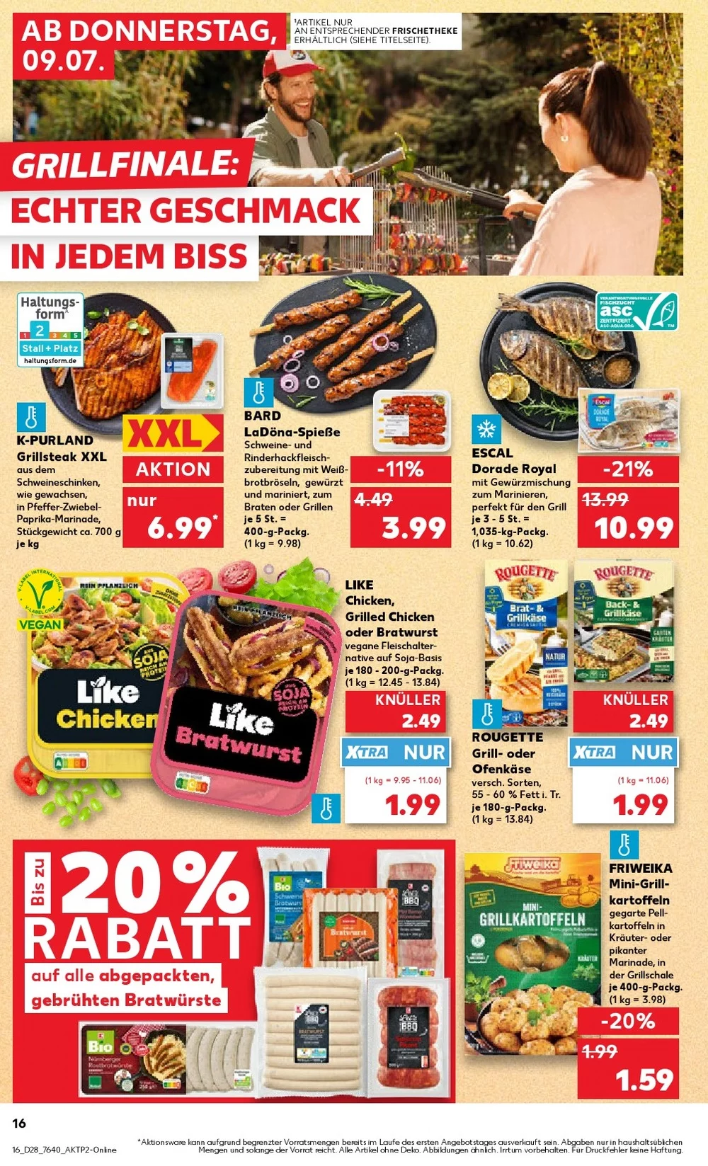 kaufland prospekt juli 9 15 16
