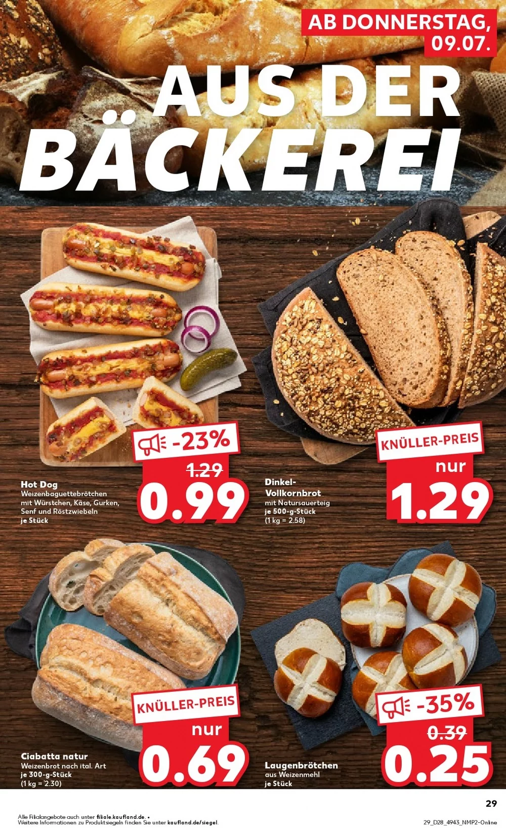 kaufland prospekt juli 9 15 29