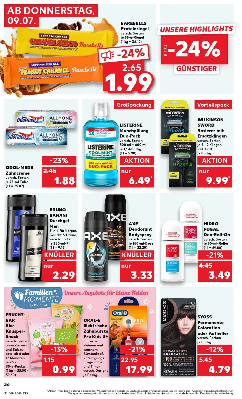 kaufland prospekt juli 9 15 36