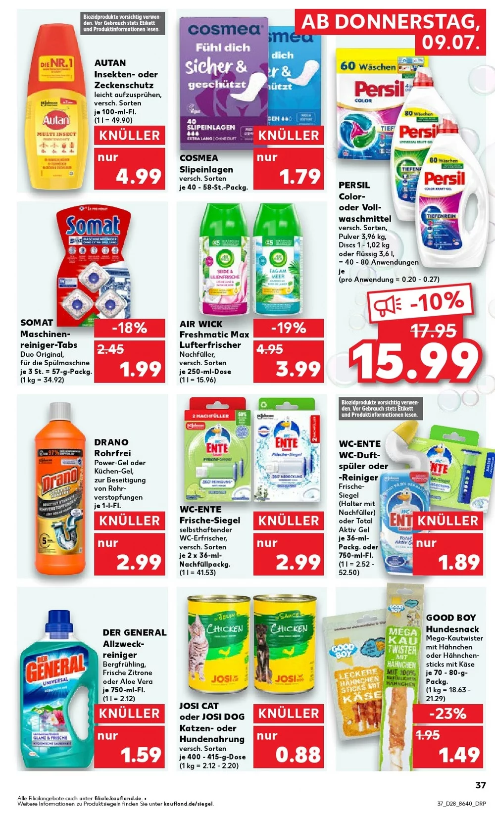 kaufland prospekt juli 9 15 37