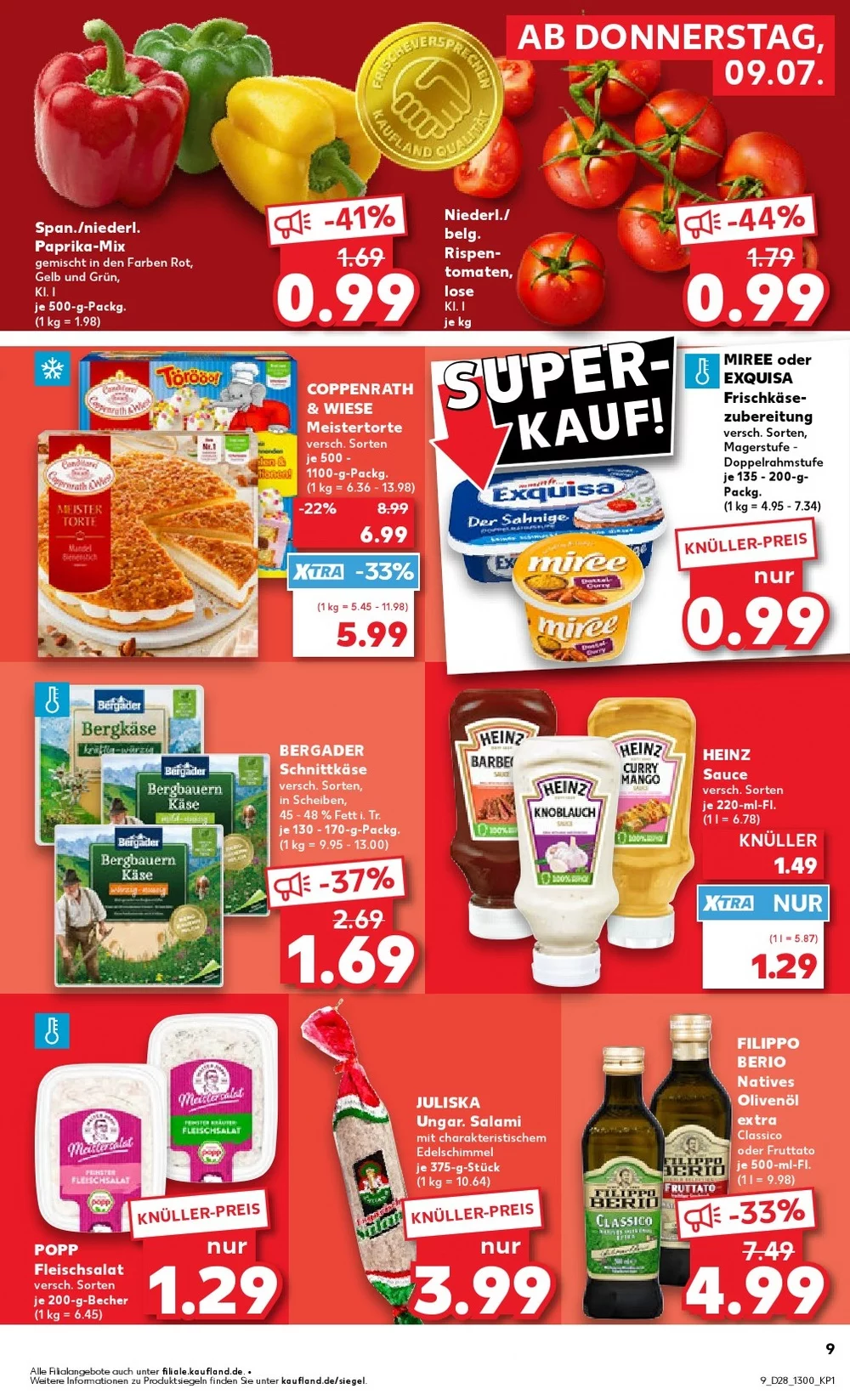 kaufland prospekt juli 9 15 9