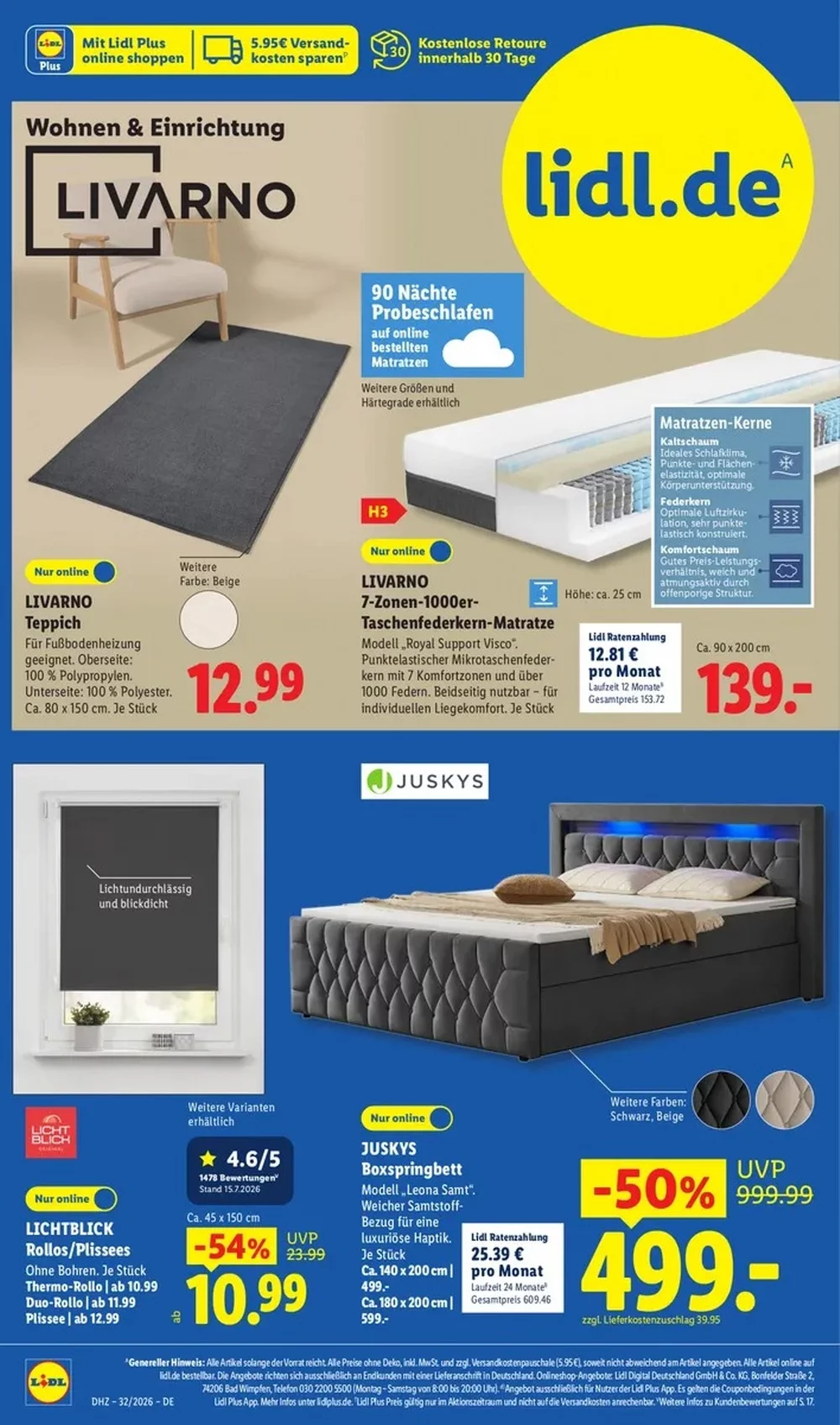 Lidl Prospekt ab 03.08.2026 Angebote Blättern 2 lidl prospekt august 3 8 2