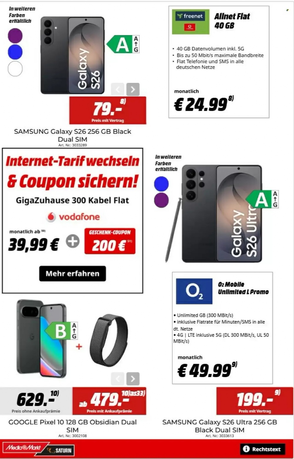 MediaMarkt Prospekt ab 22.07.2026 Angebote Blättern 4 media markt prospekt kw 30 31 4